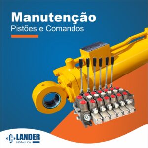 manutenção pistões e comandos Hidráulicas